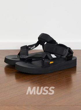 现货 SUICOKE DEPA-V2 机能V底魔术贴绑带户外休闲凉鞋