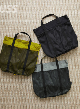 现货 GRAMICCI NYLON PACKABLE TOTE 小野人可折叠尼龙机能托特包