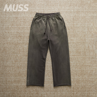 BOWWOW 日产水洗做旧复古直筒休闲卫裤 DIRTY PANTS SWEAT 现货