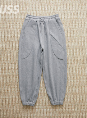 现货 GANDER HATTON SWEATPANT 环纺拼接宽松休闲拳击卫裤 25AW