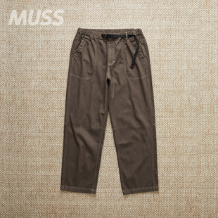 现货 GRAMICCI JAPANESE SLUB DENIM 粗纺做旧复古休闲牛仔裤25AW