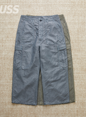 现货 ANACHRONORM LINEN BAKER PANTS 日产亚麻混纺休闲裤 25SS