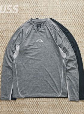 现货 OAKLEY O FIT RC LS TEE吸湿排汗速干机能长袖T恤打底衫25AW