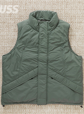 现货 WILDTHINGS MONSTER VEST 军事线P棉保暖户外抽绳立领马甲