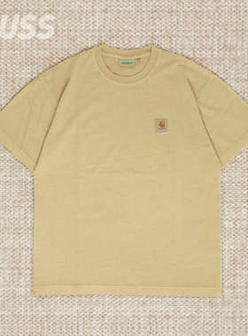 现货 CARHARTT WIP VISTA/NELSON T-SHIRT 卡哈特徽标水洗短袖T恤