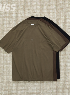 现货 ROA HIKING LOGO T-SHIRT 简约徽标印花宽松户外机能纯棉T恤