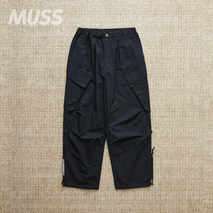 PANTS FATIGUE 可调节裤 长机能口袋工装 24AW 现货POLIQUANT 裤 HEM