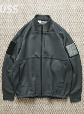 现货 N.HOOLYWOOD STAND COLLAR BLOUSON 立领贴布拉链外套 25SS