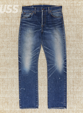 现货 VISVIM SOCIAL SCULPTURE 16 DAMAGED-29 日产水洗牛仔裤