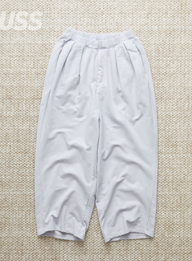 现货 ANCELLM TUCK SWEAT PANTS 日产双褶做旧休闲西裤 25SS