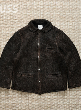 现货 BOWWOW B CLOTH JACKET 日产双层羊毛混纺做旧工装外套 25AW