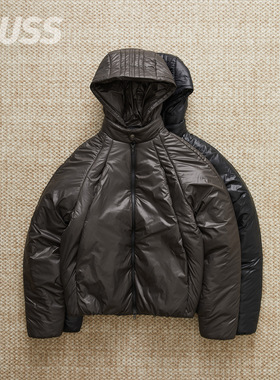 现货 _J.L_A.L_ SINH JACKET 机能风连帽廓形尼龙棉服夹克 25AW