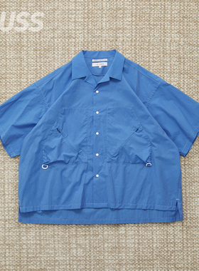 现货 F/CE. LIGHT WEIGHT SHIRT 轻质机能透气开领短袖衬衫 25SS