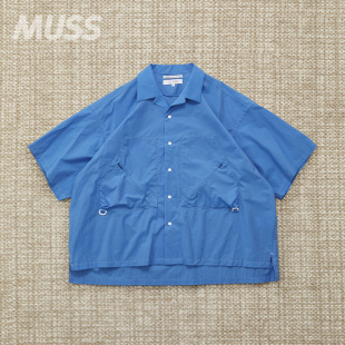 LIGHT WEIGHT SHIRT 现货 衬衫 CE. 轻质机能透气开领短袖 25SS