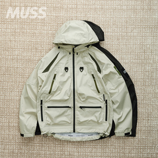 现货LIBERAIDERS ALL CONDITIONS 3L 防水压胶机能户外冲锋衣25AW