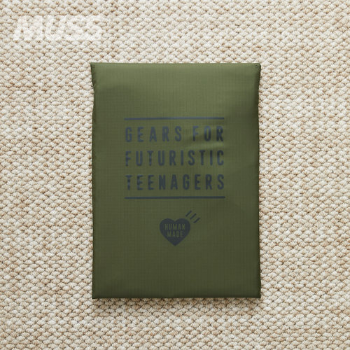 HUMANMADE防撕裂尼龙笔记本包