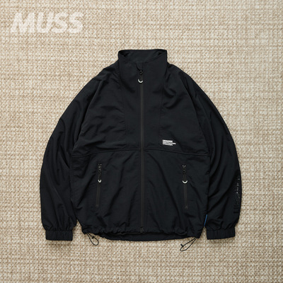 LIBERAIDERS尼龙塔夫绸防风夹克