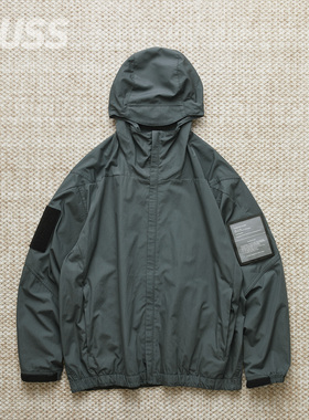 现货 N.HOOLYWOOD HOODIE BLOUSON 日产军事线贴布连帽夹克25SS