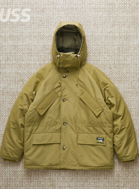 现货 HUMAN MADE DOWN PARKA 可拆帽拼接灯芯绒领羽绒派克服 24AW