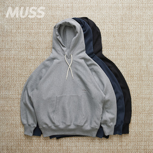现货 NANAMICA HOODED SWEAT SHIRT 宽松复古双纱长丝连帽卫衣