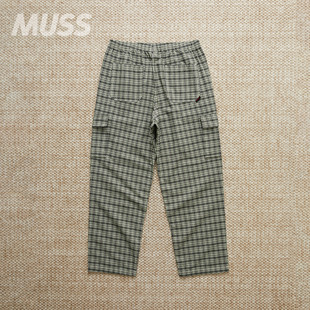 CARGO SWELL PANT 小野人宽松复古格纹工装 25AW 现货 裤 GRAMICCI