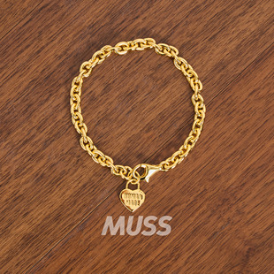 现货 HUMAN MADE HEART SILVER BRACELET 爱心挂坠925银手链25AW