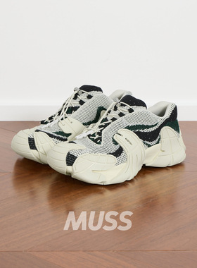 现货 CAMPER LAB TORMENTA 看布扭曲拼接撞色复古厚底休闲鞋