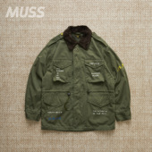 现货 JACKET日产手绘字母复古四袋野战夹克外套 FIELD HUMAN MADE