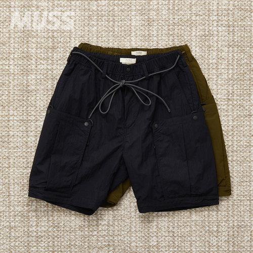 现货 NORBIT FIELD HIKE SHORTS 机能户外盐渍尼龙口袋短裤 25SS