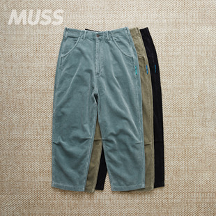 现货 LIBERAIDERS CORDUROY SARROUEL 成衣染色灯芯绒画家裤 25AW