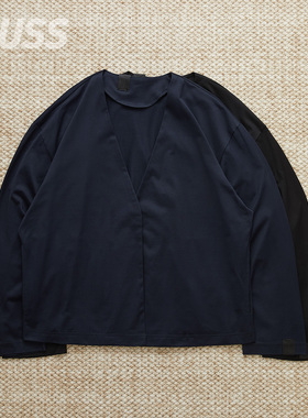 现货 N.HOOLYWOOD BLOUSON 日产原棉纱宽松休闲无领开衫 25SS