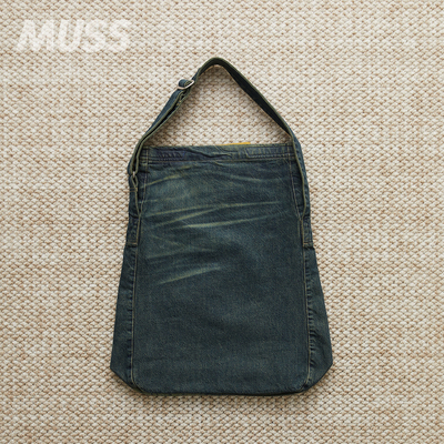 现货 OUR LEGACY SLING BAG 复古染色水洗牛仔单肩包斜挎包 25SS