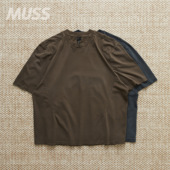 ENTIRE 休闲纯色有机棉短袖 STUDIOS 现货 DART TEE T恤 25AW