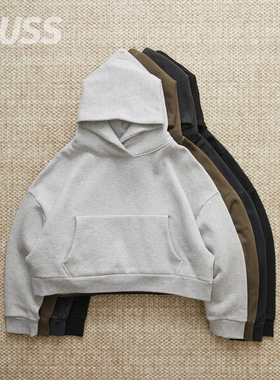 现货 ENTIRE STUDIOS HEAVY HOOD 做旧酵素洗毛圈布廓形连帽卫衣