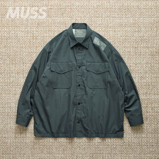 N.HOOLYWOOD 休闲衬衫 CPO 日产军事线贴布工装 25SS SHIRT 现货