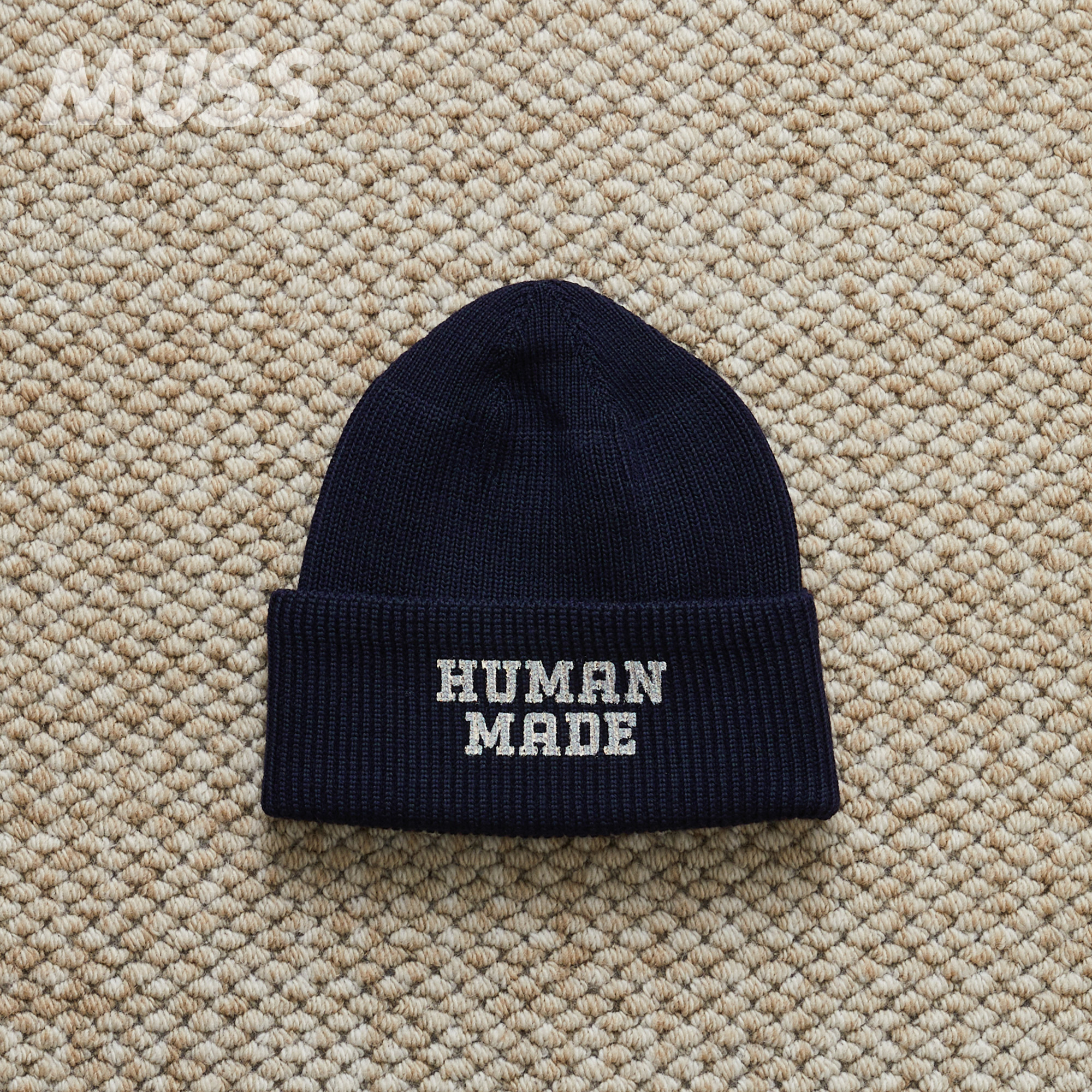 现货 HUMAN MADE MILITARY WATCH CAP日产军事粗织羊毛针织帽冷帽