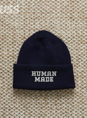 现货 HUMAN MADE MILITARY WATCH CAP日产军事粗织羊毛针织帽冷帽