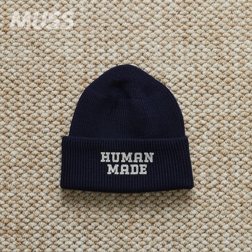 现货 HUMAN MADE MILITARY WATCH CAP日产军事粗织羊毛针织帽冷帽