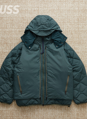 现货 POLIQUANT X TAION DOWN 联名可拆卸多功能保暖羽绒服25AW