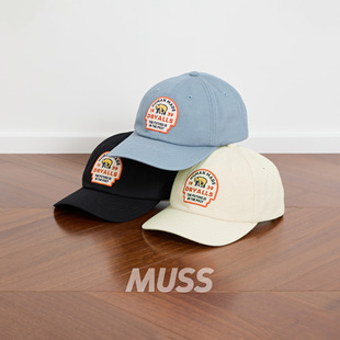 PANEL TWILL 现货 工装 MADE 棉质斜纹六片式 棒球鸭舌帽 HUMAN