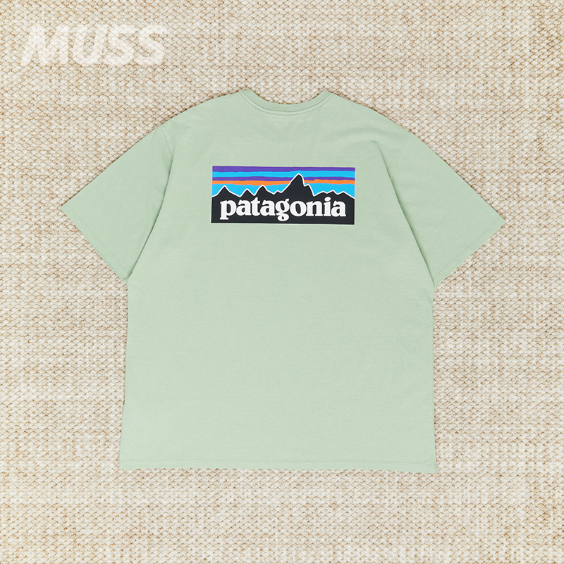 PATAGONIA经典山脉LOGO短袖