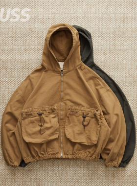 现货 REFOMED KINCHAKU DUCK HOODIE 日产硫染立体口袋卫衣 25AW