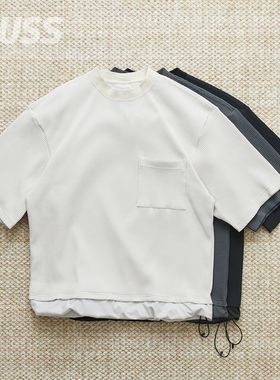 现货 MEANSWHILE SOLOTEX WAFFLE TEE 机能华夫格透气短袖T恤25SS