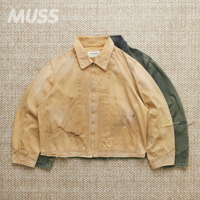 ANACHRONORM水洗做旧复古夹克