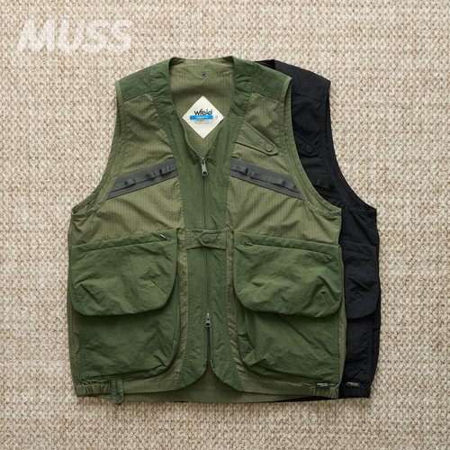 现货 WFELD CAMPER'S VEST 山系户外露营多功能机能马甲背心 25SS