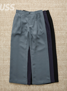 现货 N.HOOLYWOOD TUCKED PANTS 日产三褶裥宽松直筒休闲裤 25SS