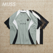 机能速干拼接短袖 现货 球服T恤25AW GAME SHIRT F.C.REAL BRISTOL