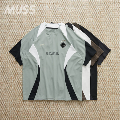 F.C.REALBRISTOL速干拼接T恤