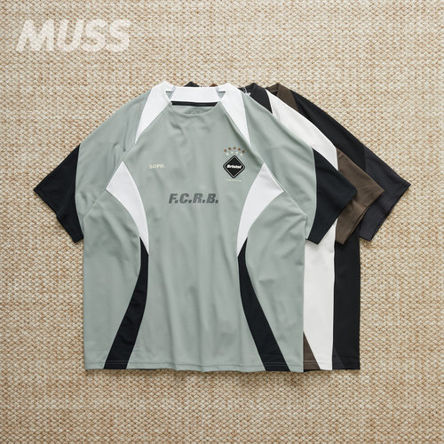 F.C.REALBRISTOL速干拼接T恤