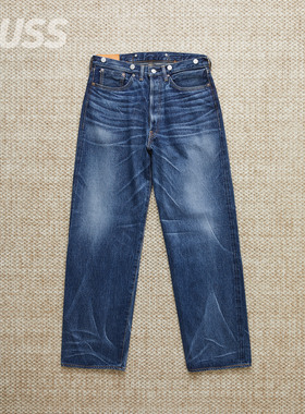 现货KAPTAIN SUNSHINE 1930 STRAIGHT日产水洗猫须赤耳牛仔裤25AW